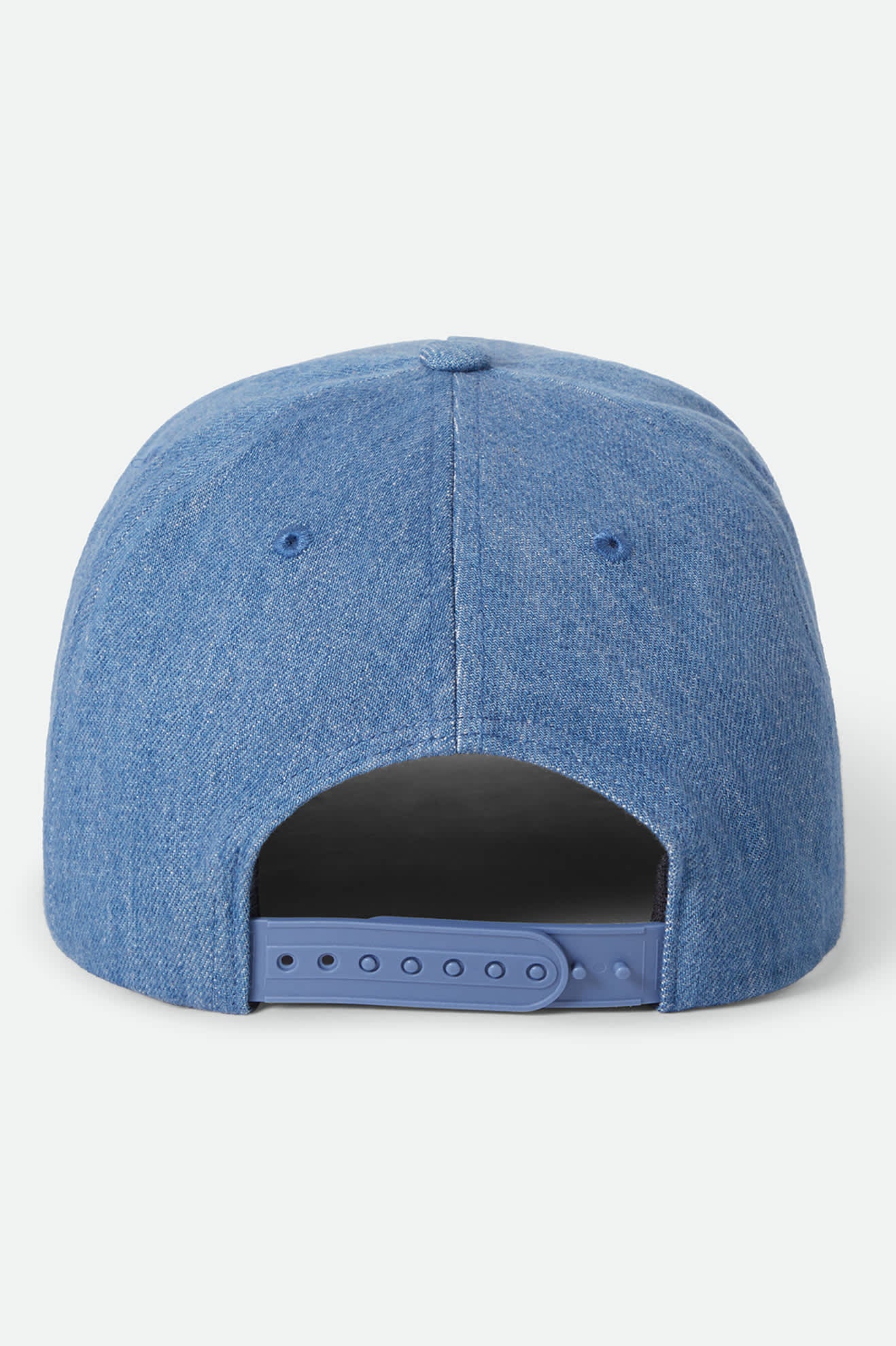 brixton-crest-netplus-snapback-medium-rinse-denim image 2