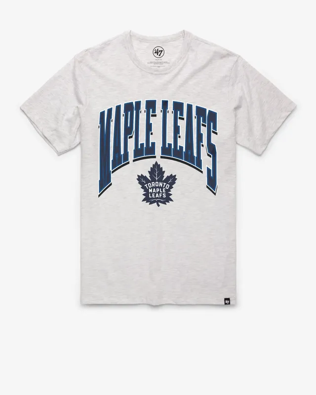 47-brand-franklin-toronto-maple-leafs-t-shirt-relay-grey image 1