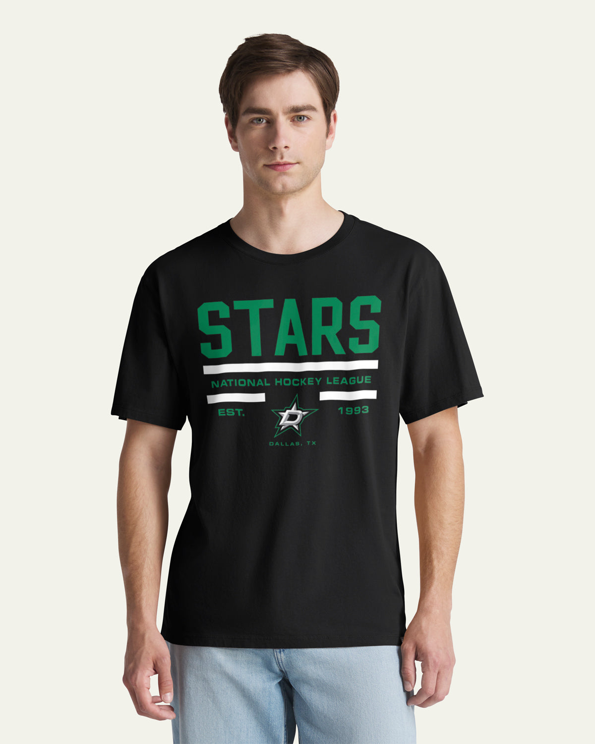 47-foundation-tee-dallas-stars-stack-block-t-shirt-schwarz image 1