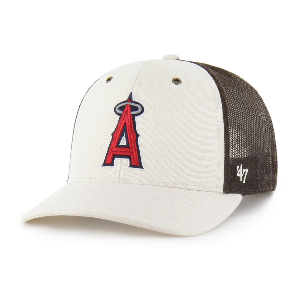 47-brand-angels-carhartt-trucker-cap-natural image 1