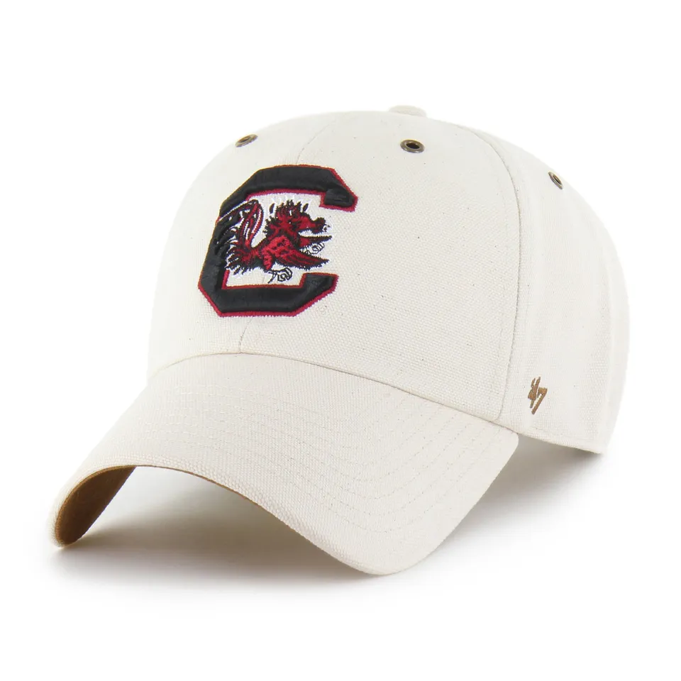 47-clean-up-south-carolina-gamecocks-carhartt-cap-natural image 1