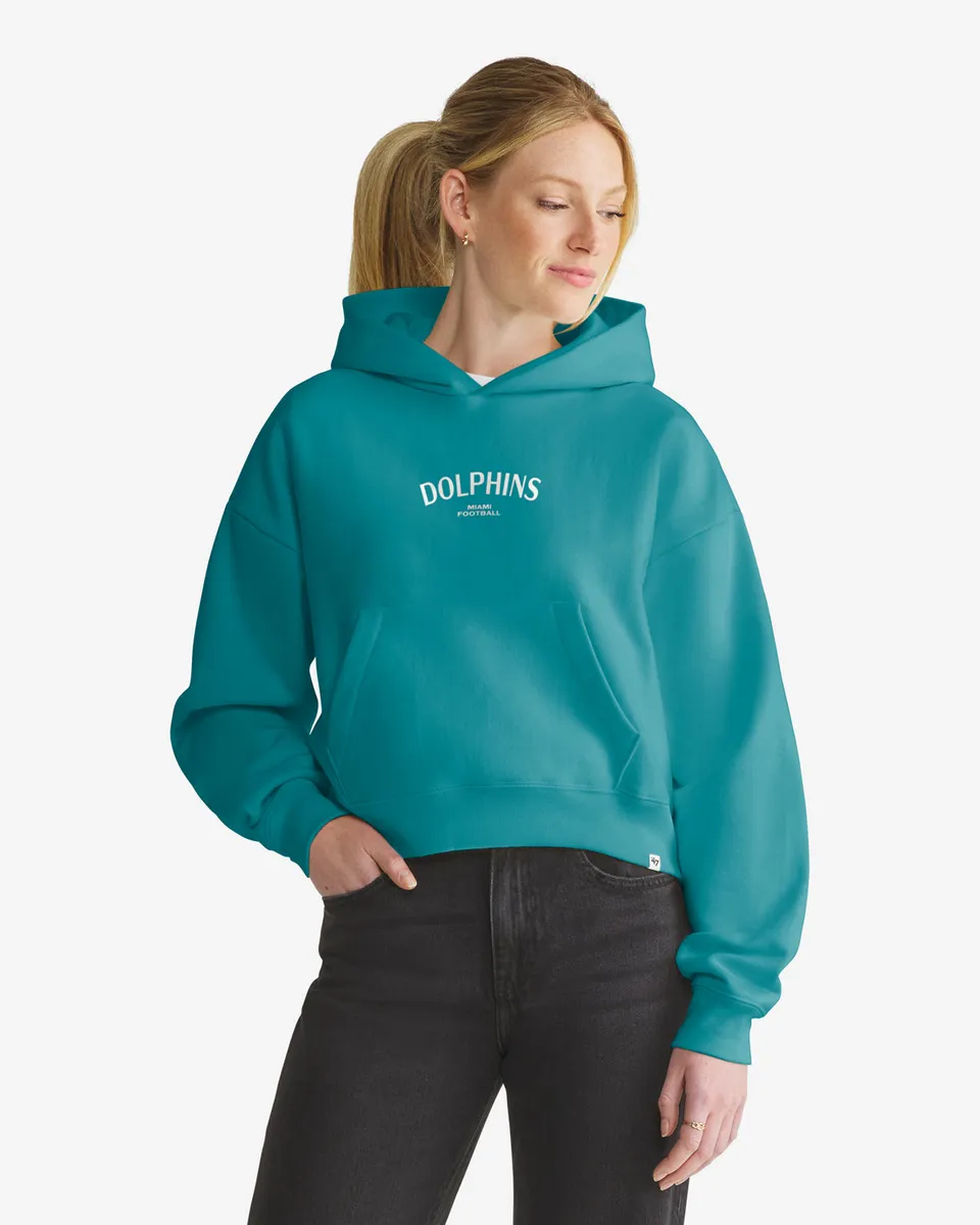 47-hadrian-foundation-hoodie-damen-dolphins-petrol-kapuzenpulli image 1
