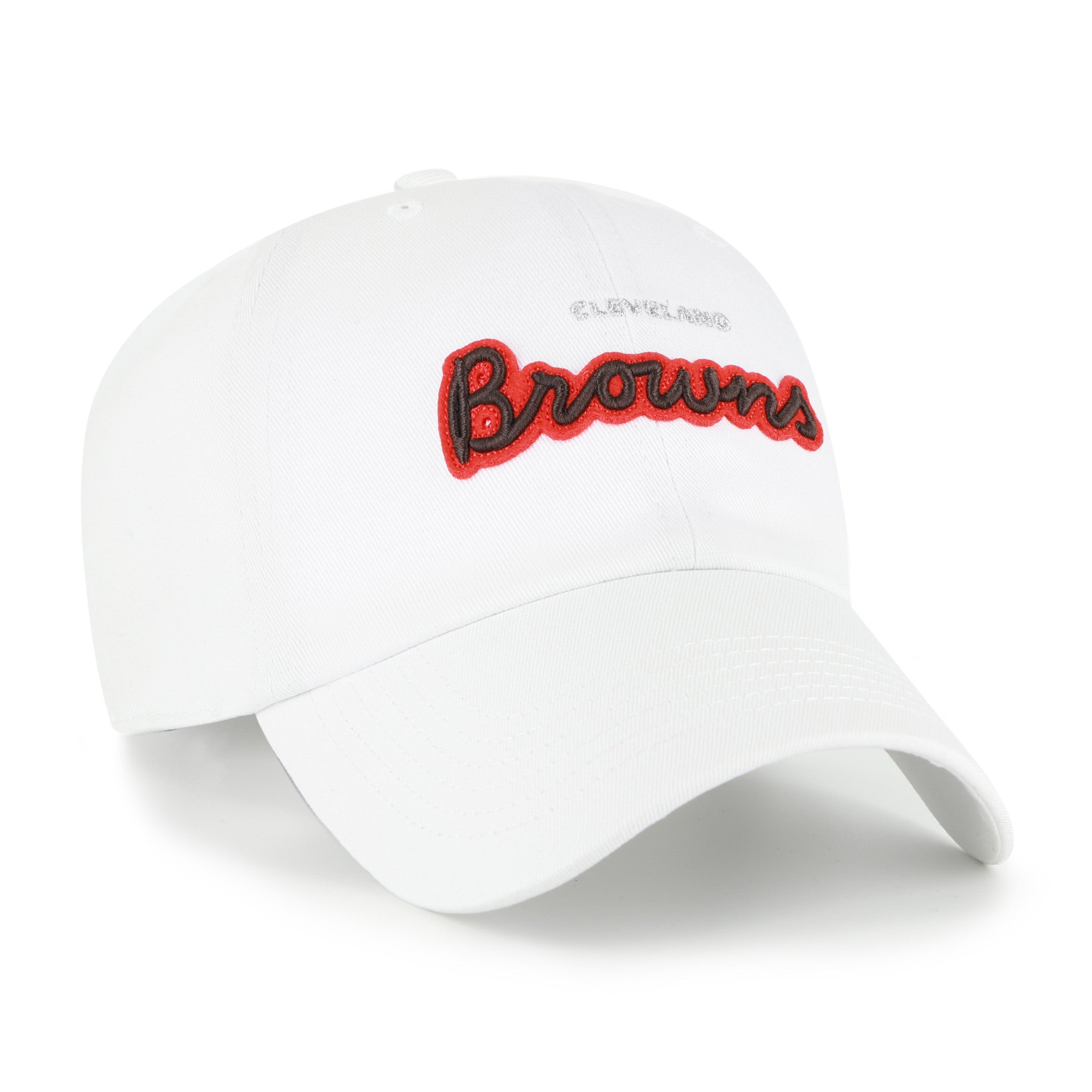 47-brand-cleveland-browns-script-clean-up-cap-wei-damen image 3