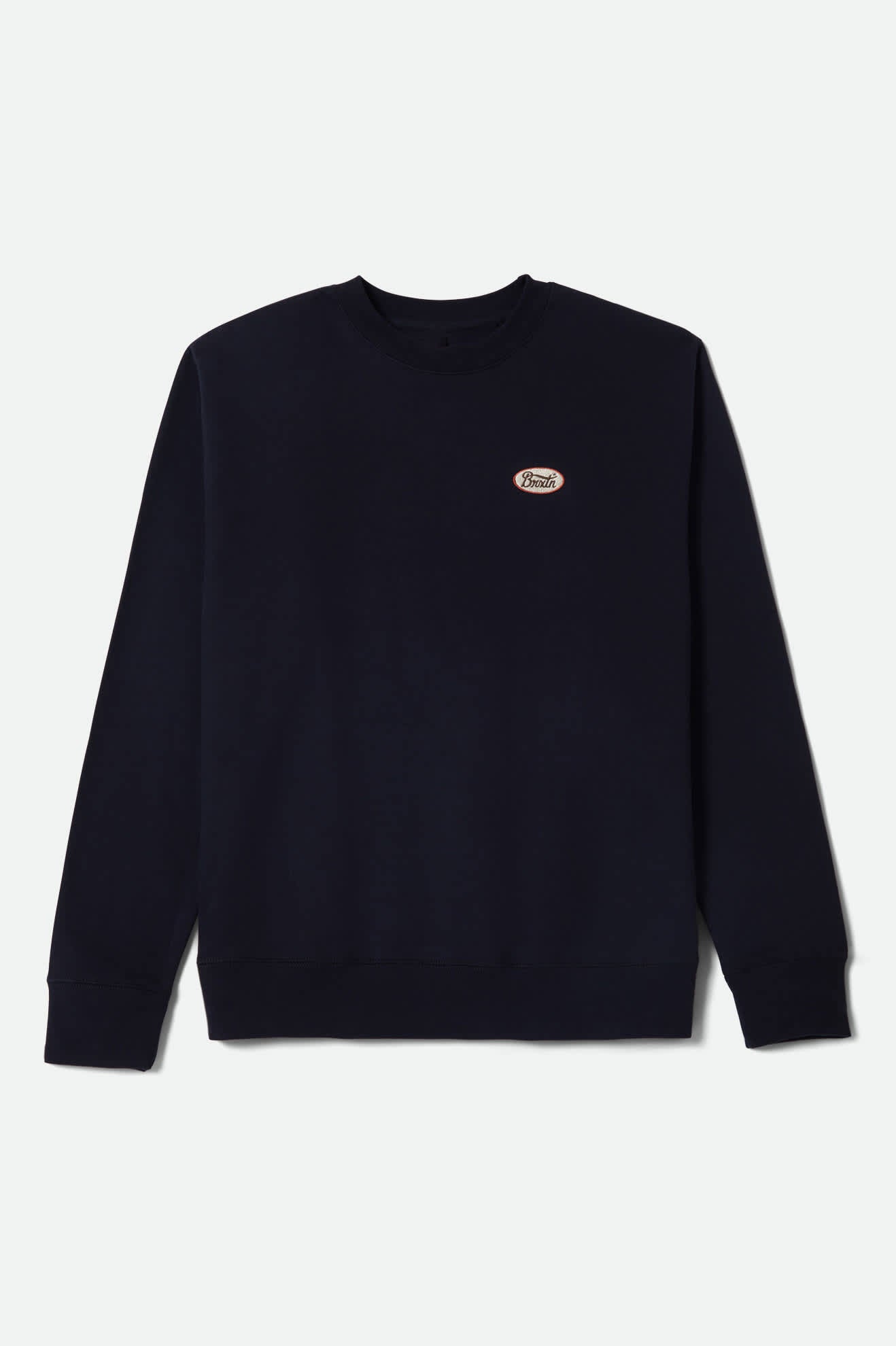 brixton-parson-patch-crew-classic-navy-baumwollmix image 1