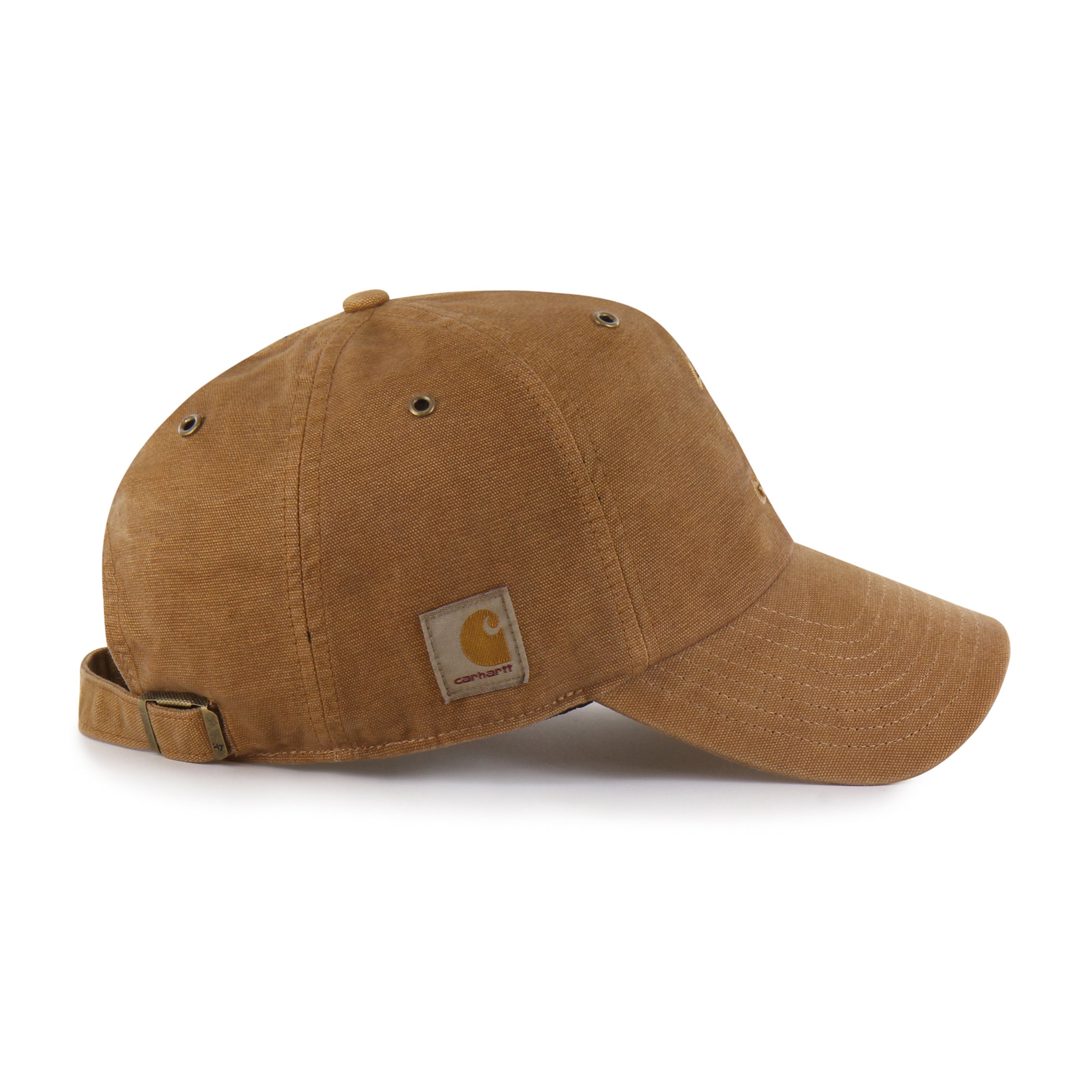 47-clean-up-boston-red-sox-cap-braun-carhartt-canvas image 2