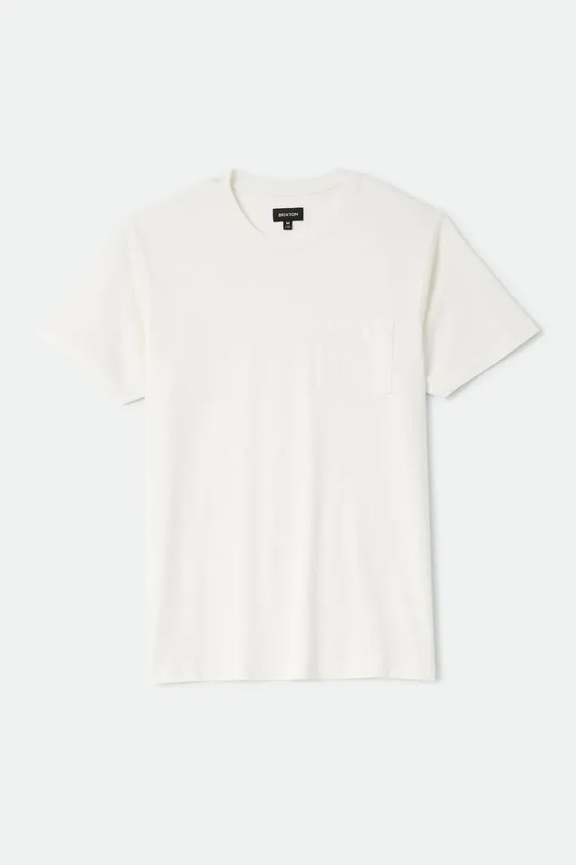brixton-baseline-pocket-t-shirt-off-white-vintage-wash image 1