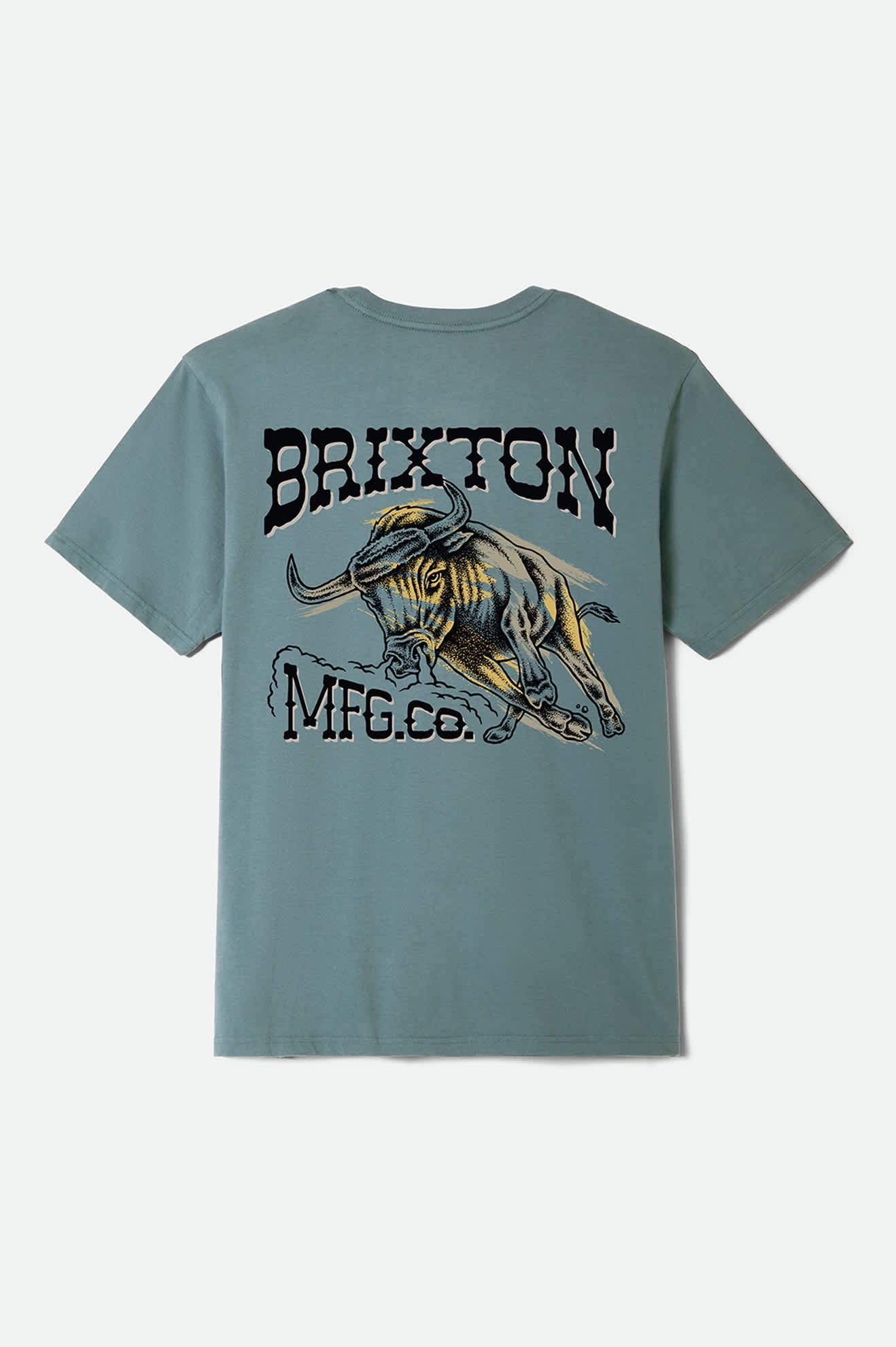 brixton-barquero-t-shirt-ocean-breeze-herren-blau image 2
