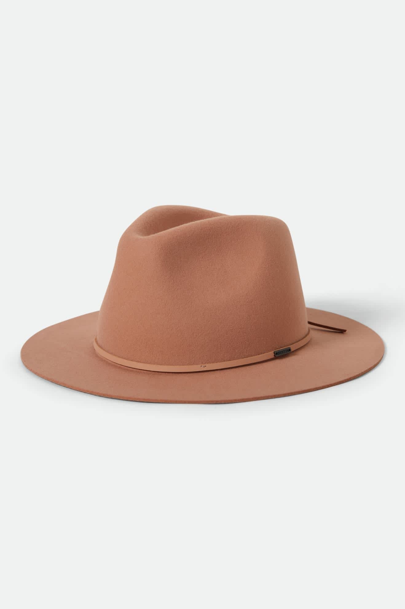 brixton-wesley-fedora-filzhut-italian-clay-wollfilz image 1