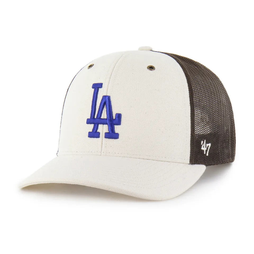 47-brand-47-trucker-los-angeles-dodgers-carhartt-cap-natural image 1