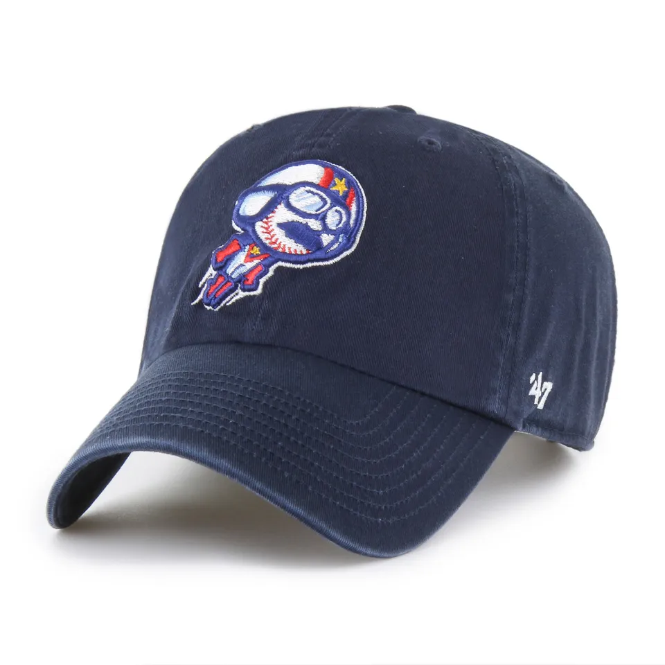 47-brand-clean-up-kannapolis-cannon-ballers-cap-navy image 1