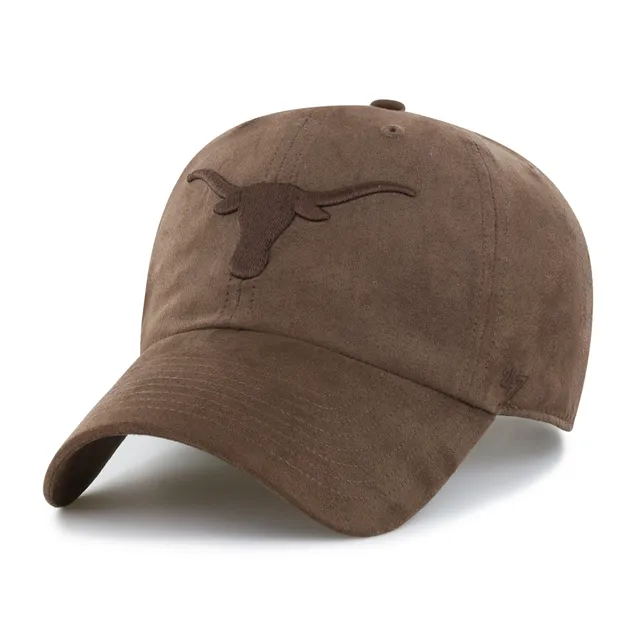 47-clean-up-texas-longhorns-ballpark-suede-cap-brown image 1