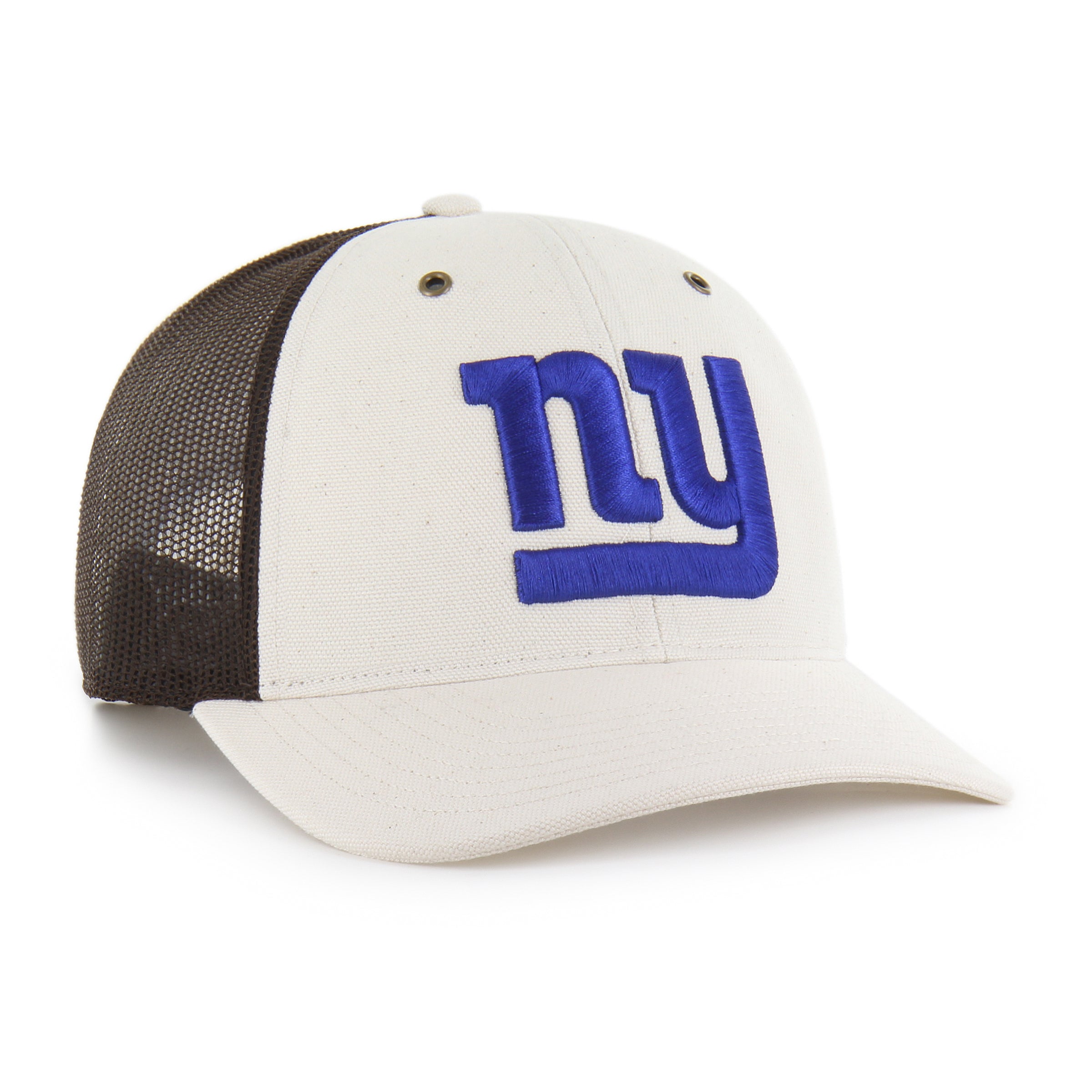 47-new-york-giants-carhartt-trucker-cap-natural-snapback image 4