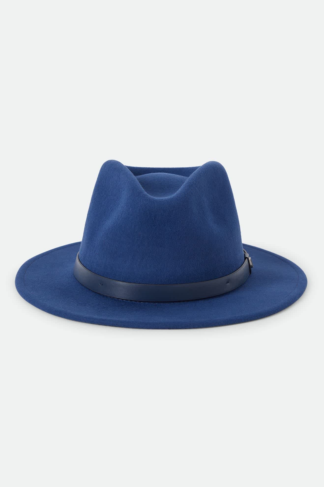 brixton-messer-fedora-classic-navy-wollfilz-hut image 6