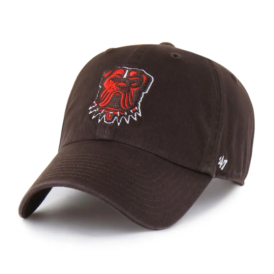 47-brand-cleveland-browns-clean-up-baseballkappe-brown image 1