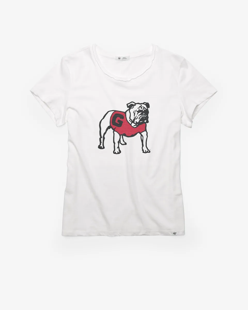 47-frankie-tee-georgia-bulldogs-premier-shirt-damen-white-wash image 1
