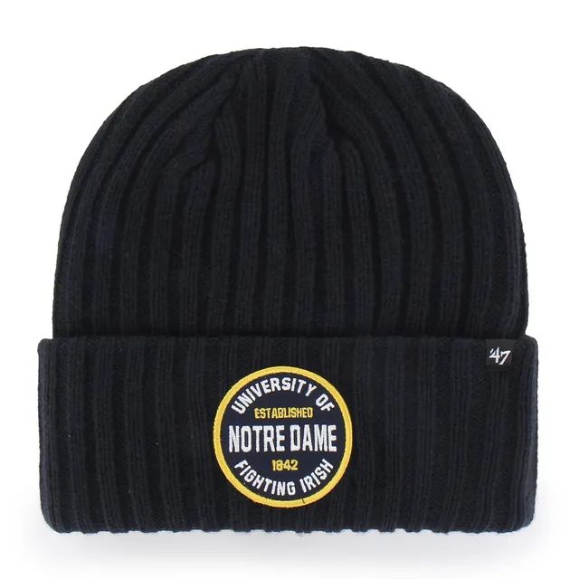 47-notre-dame-fighting-irish-cuff-knit-beanie-navy image 1