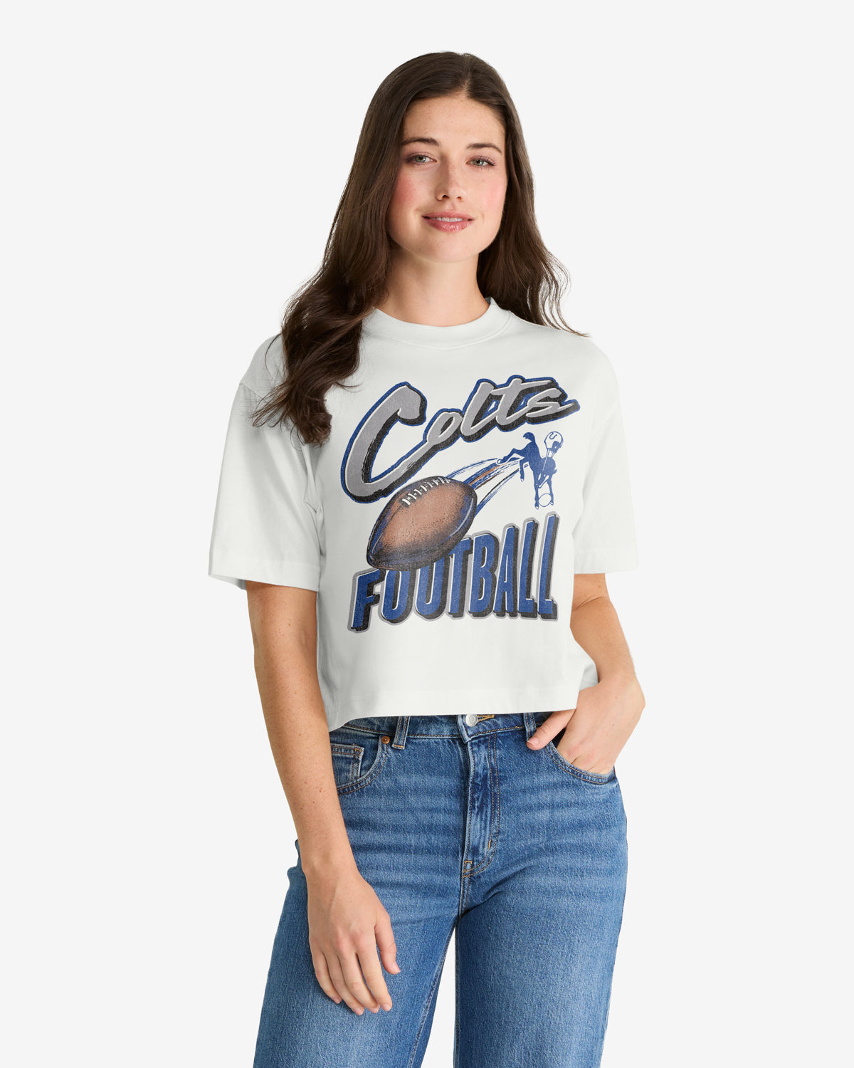 47-reed-city-indianapolis-colts-t-shirt-sandstone-damen image 1