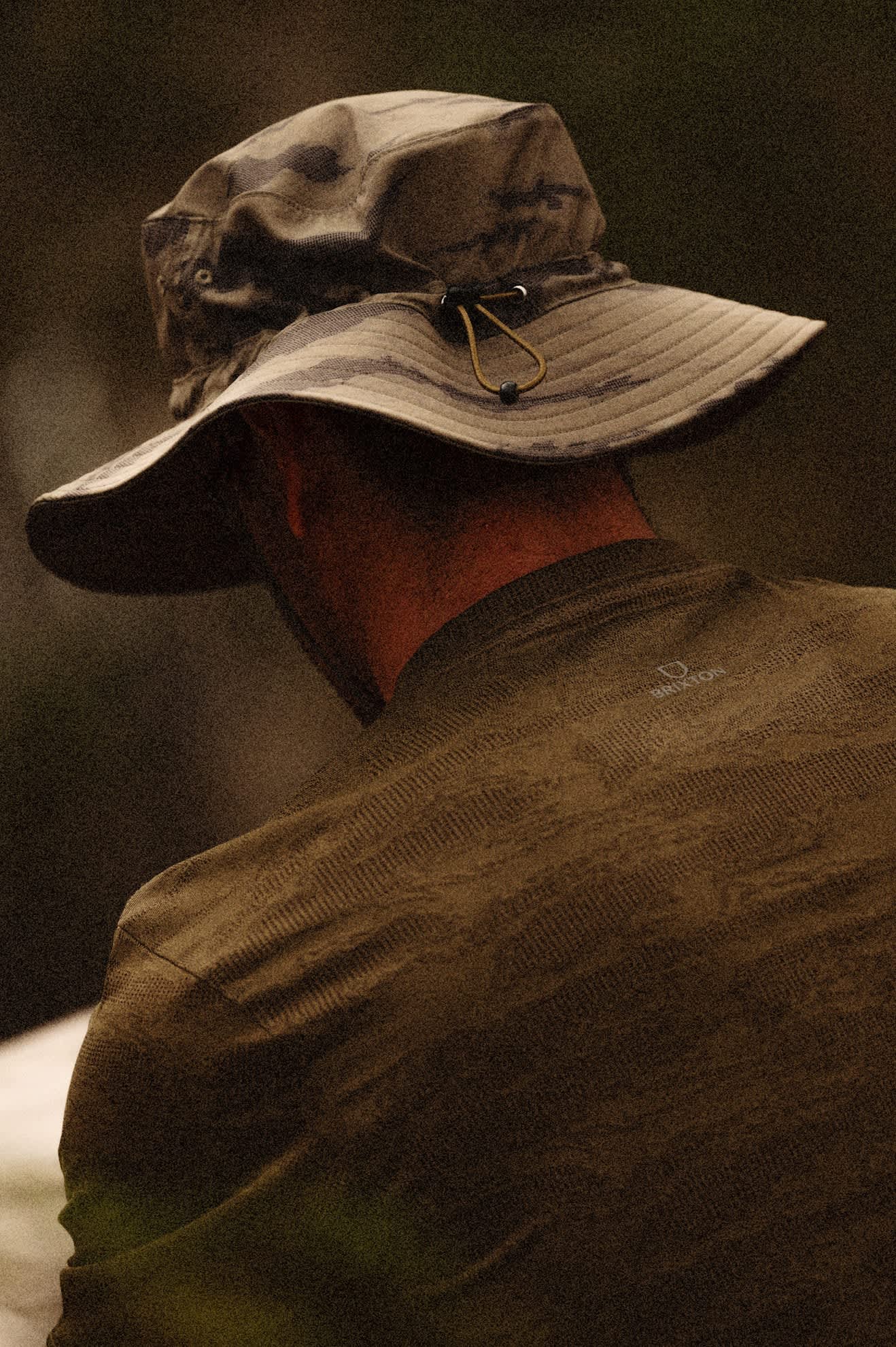 brixton-journey-boonie-hut-olive-tiger-camo-schwimmf-hig image 7