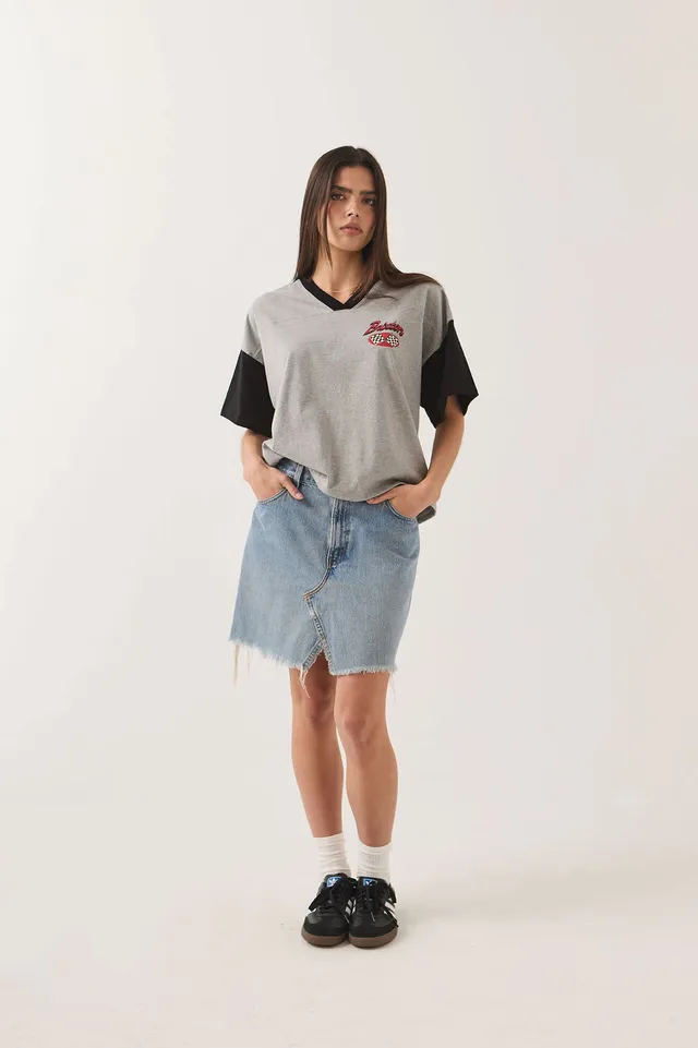 brixton-winners-circle-boxy-t-shirt-heather-grey image 1