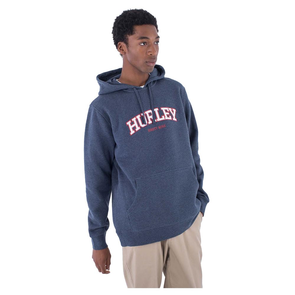 hurley-flow-pullover-hoodie-indigo-baumwolle-herren image 3