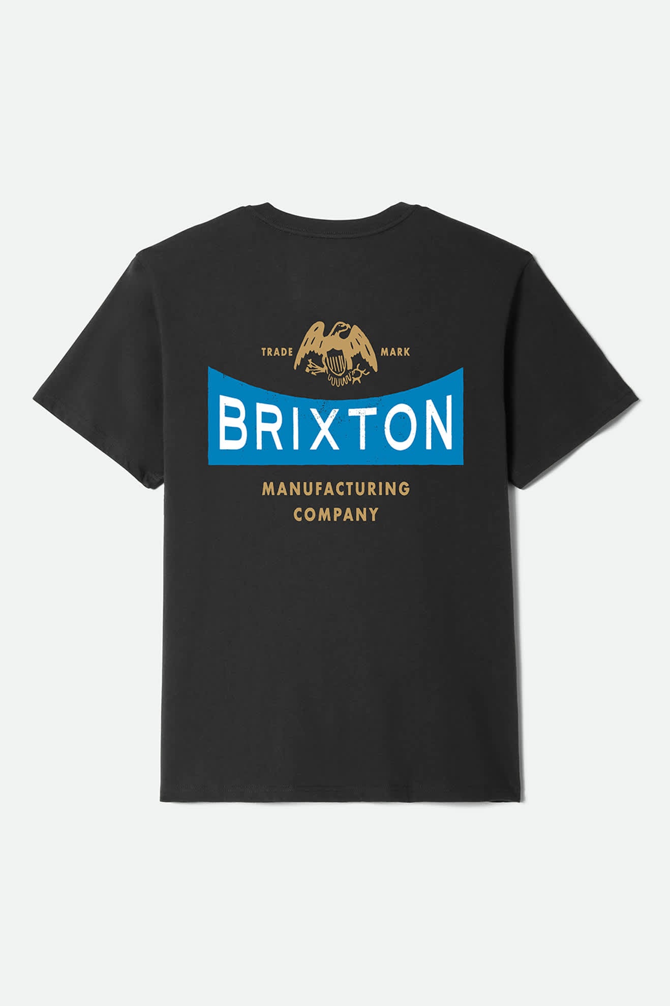 brixton-pinnacle-t-shirt-vintage-black-print-baumwolle image 2