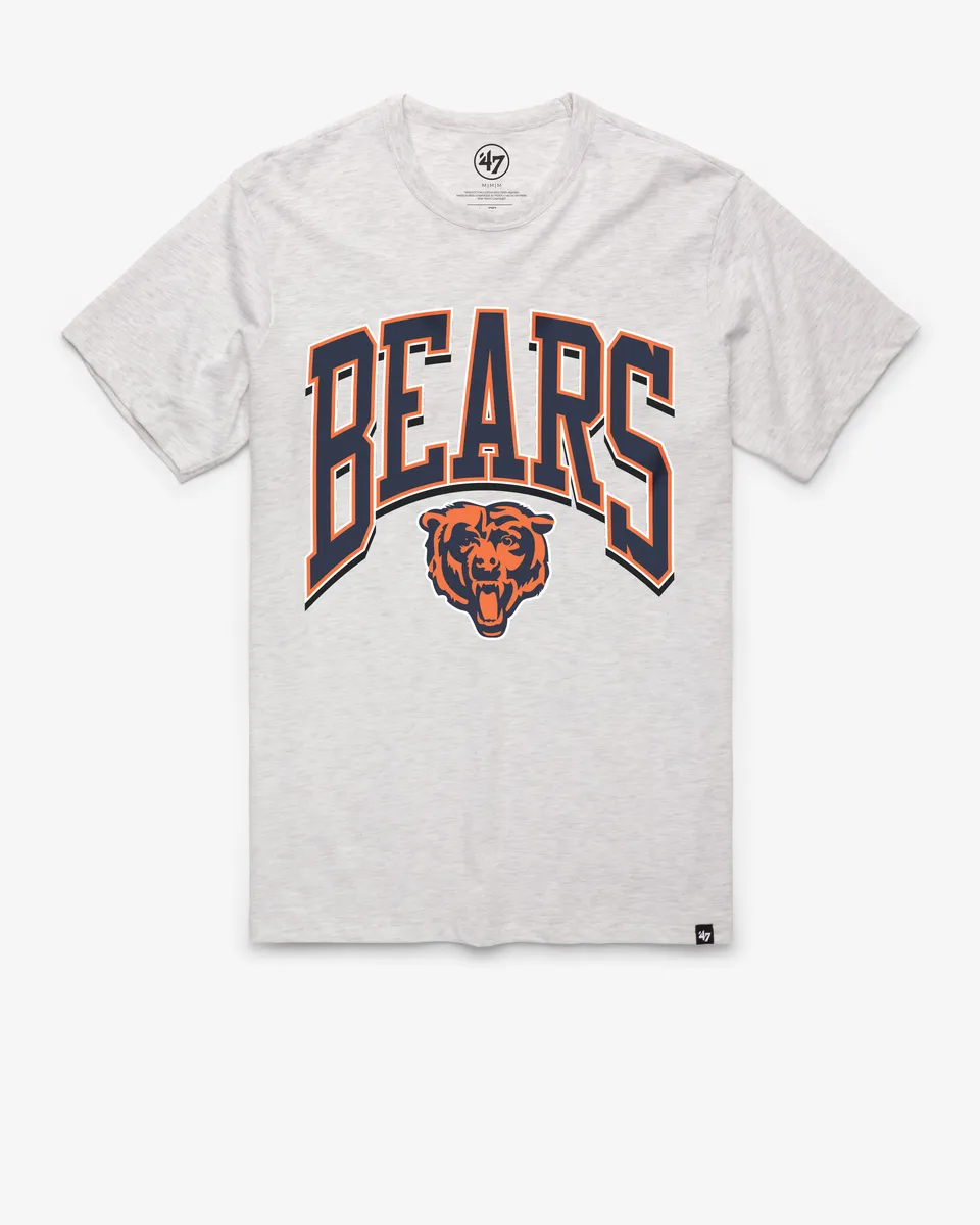 47-franklin-chicago-bears-historic-walk-tall-t-shirt-grau image 1
