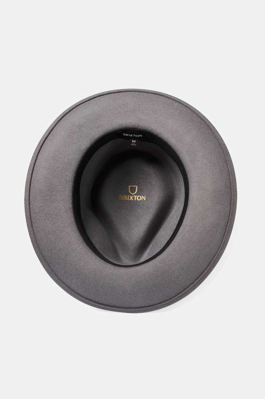 brixton-swindle-convertabrim-fedora-grey-grey-wollhut image 4