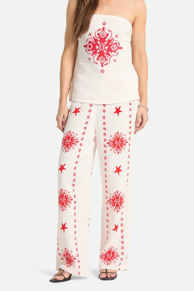 brixton-lola-lounge-pant-off-white-tile-baumwolle-damen image 1