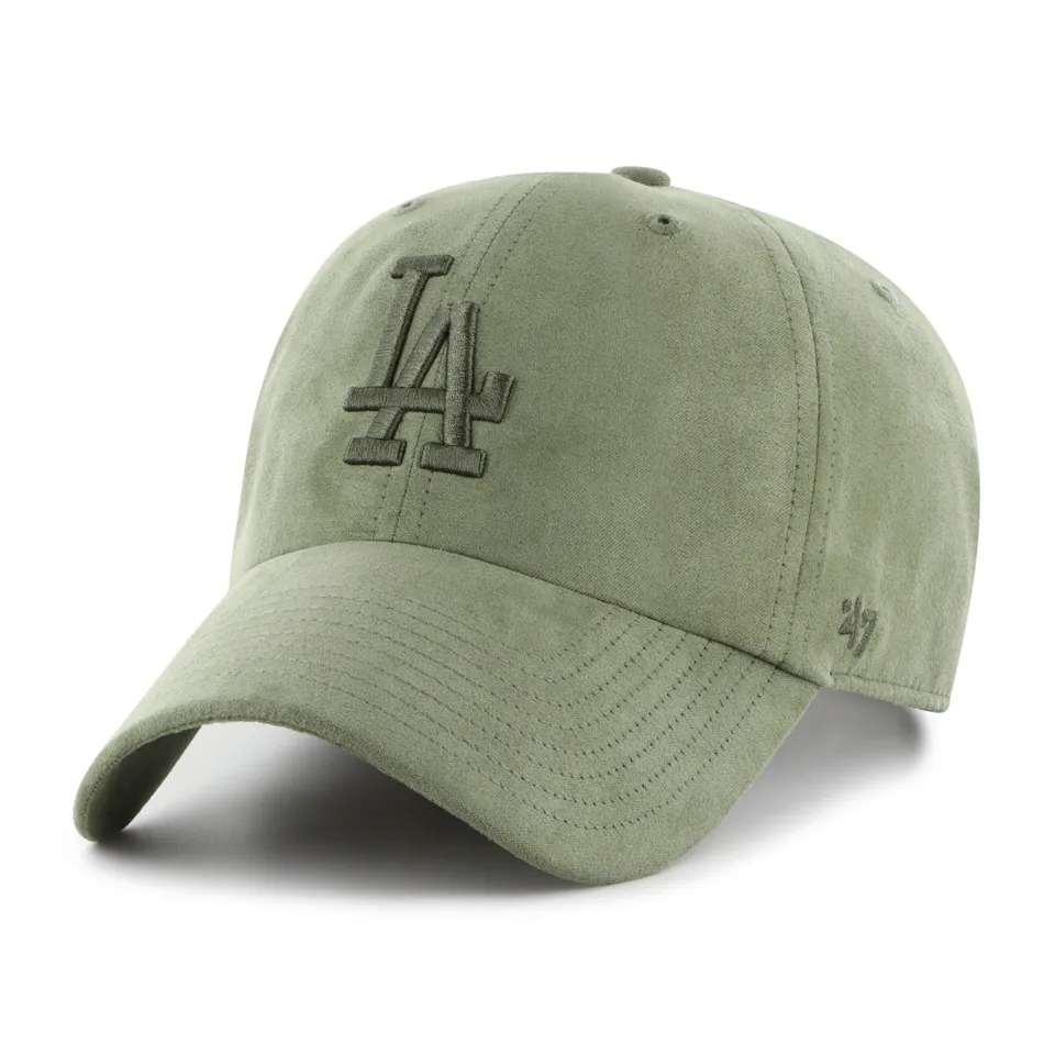 47-clean-up-los-angeles-dodgers-ballpark-suede-cap-moss image 1
