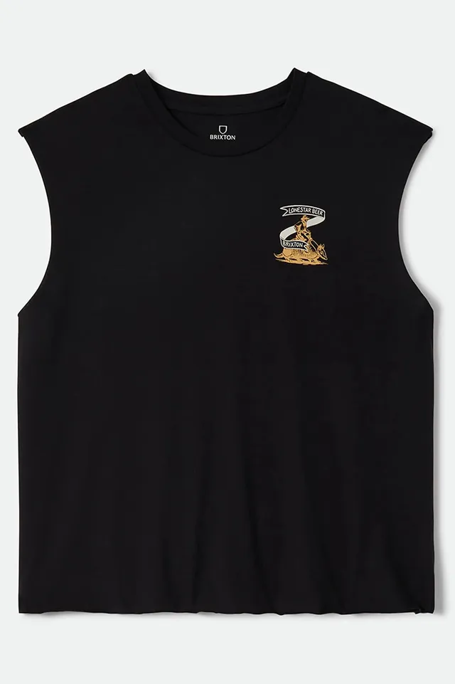 brixton-lone-star-armadillo-muscle-t-shirt-schwarz image 1
