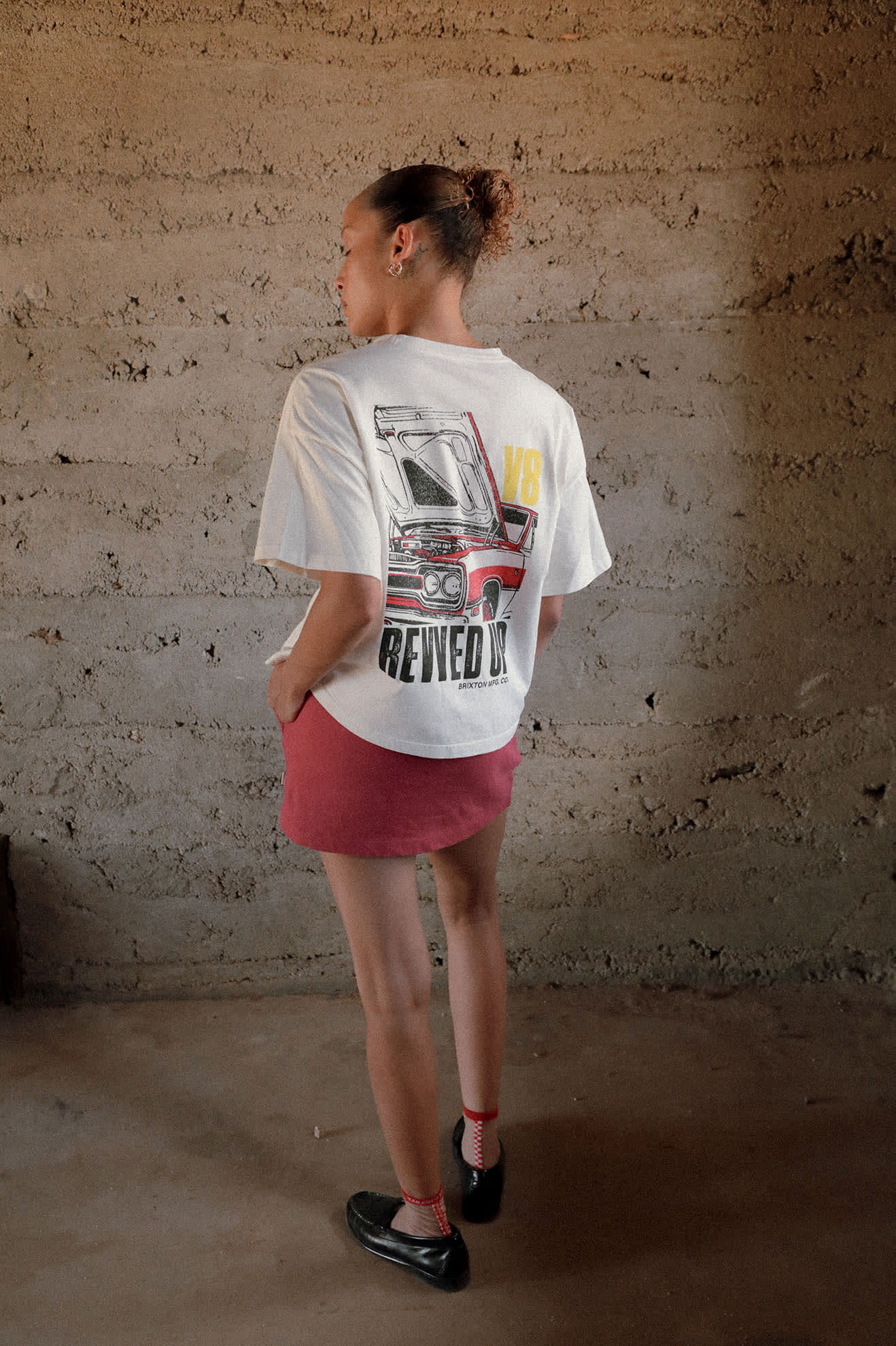brixton-revved-up-boxy-crew-t-shirt-off-white-print image 7