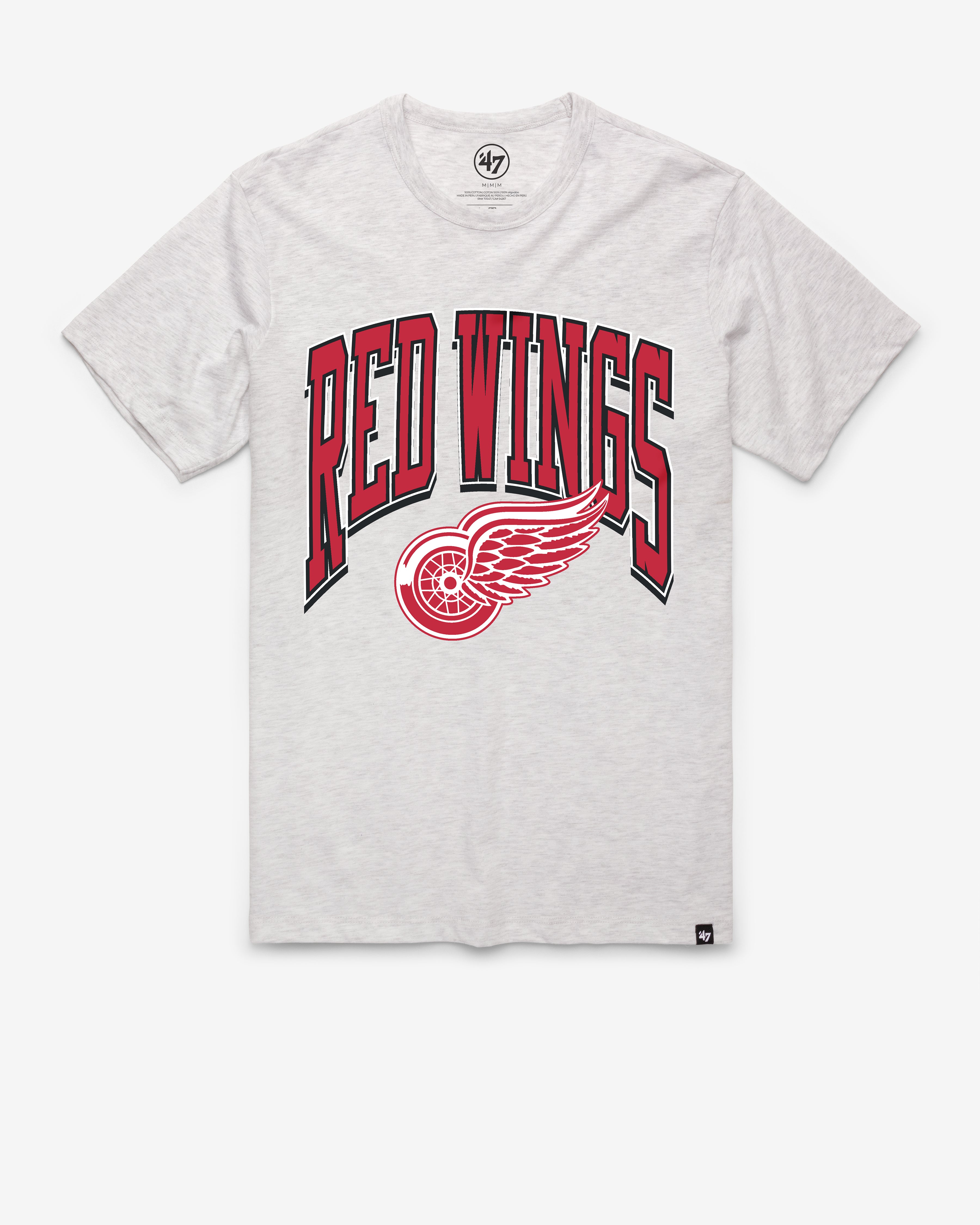47-franklin-tee-detroit-red-wings-t-shirt-relay-grey-vintage image 1