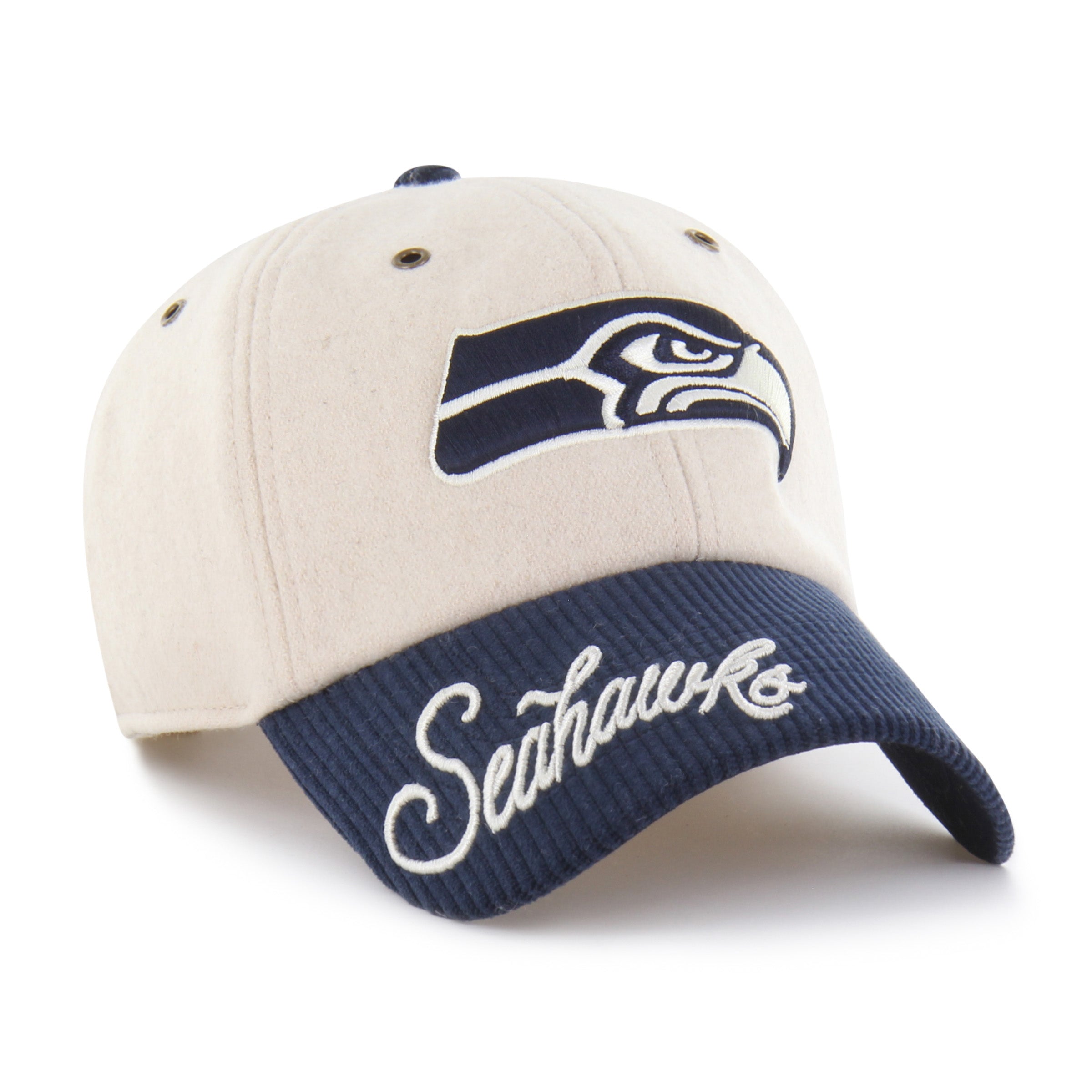 47-brand-47-clean-up-seahawks-cap-natural-damen image 1