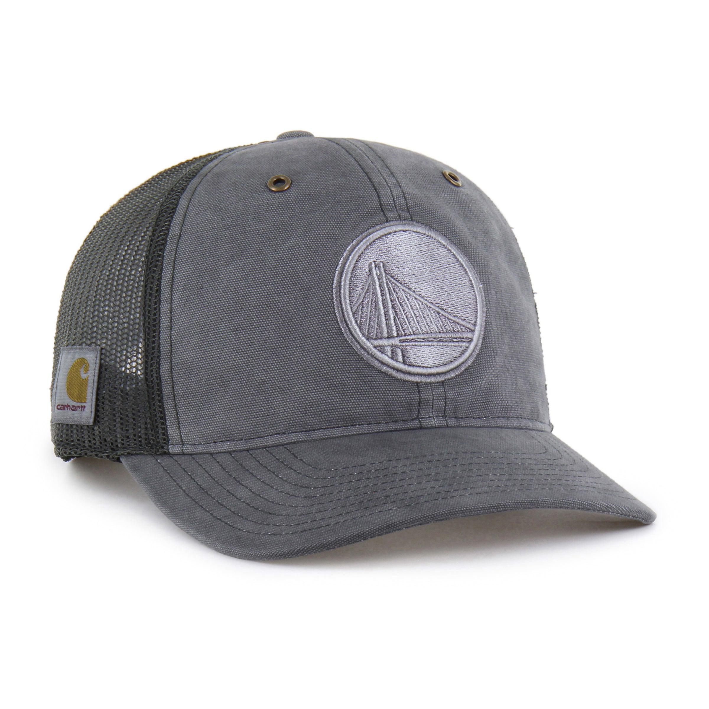 47-brand-trucker-golden-state-warriors-cap-schwarz-snapback image 1