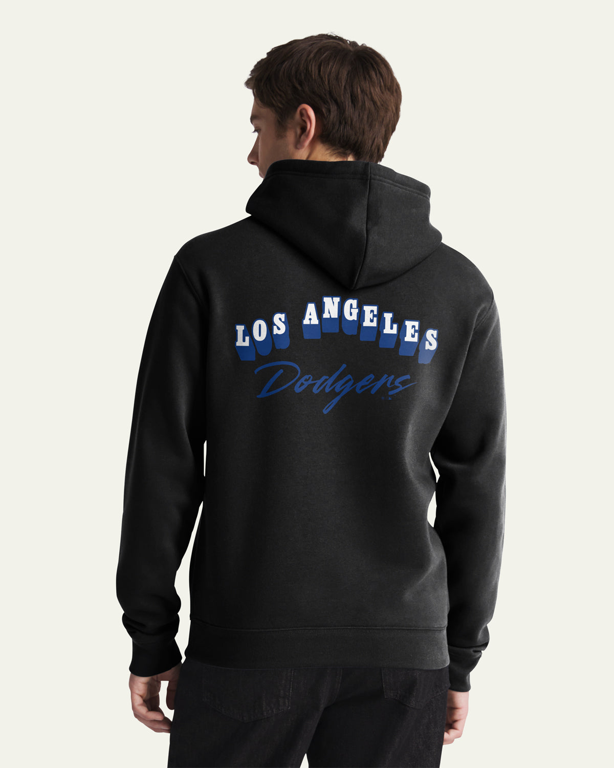 47-brand-everyday-hood-los-angeles-dodgers-hoodie-schwarz-baumwolle image 1