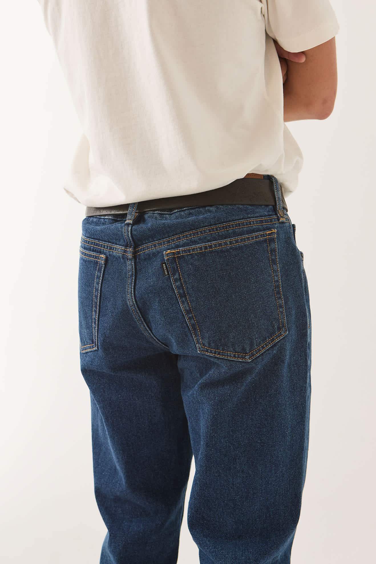brixton-builders-5-pocket-pant-dark-denim-stretchhose image 6