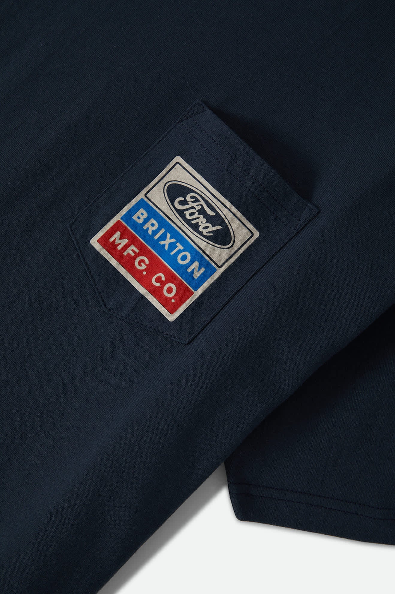 brixton-ford-service-dept-pocket-t-shirt-american-navy image 8