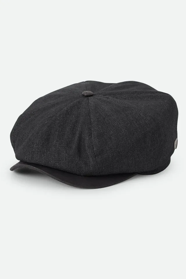 brixton-brood-baggy-flannel-snap-cap-schieberm-tze-schwarz image 1