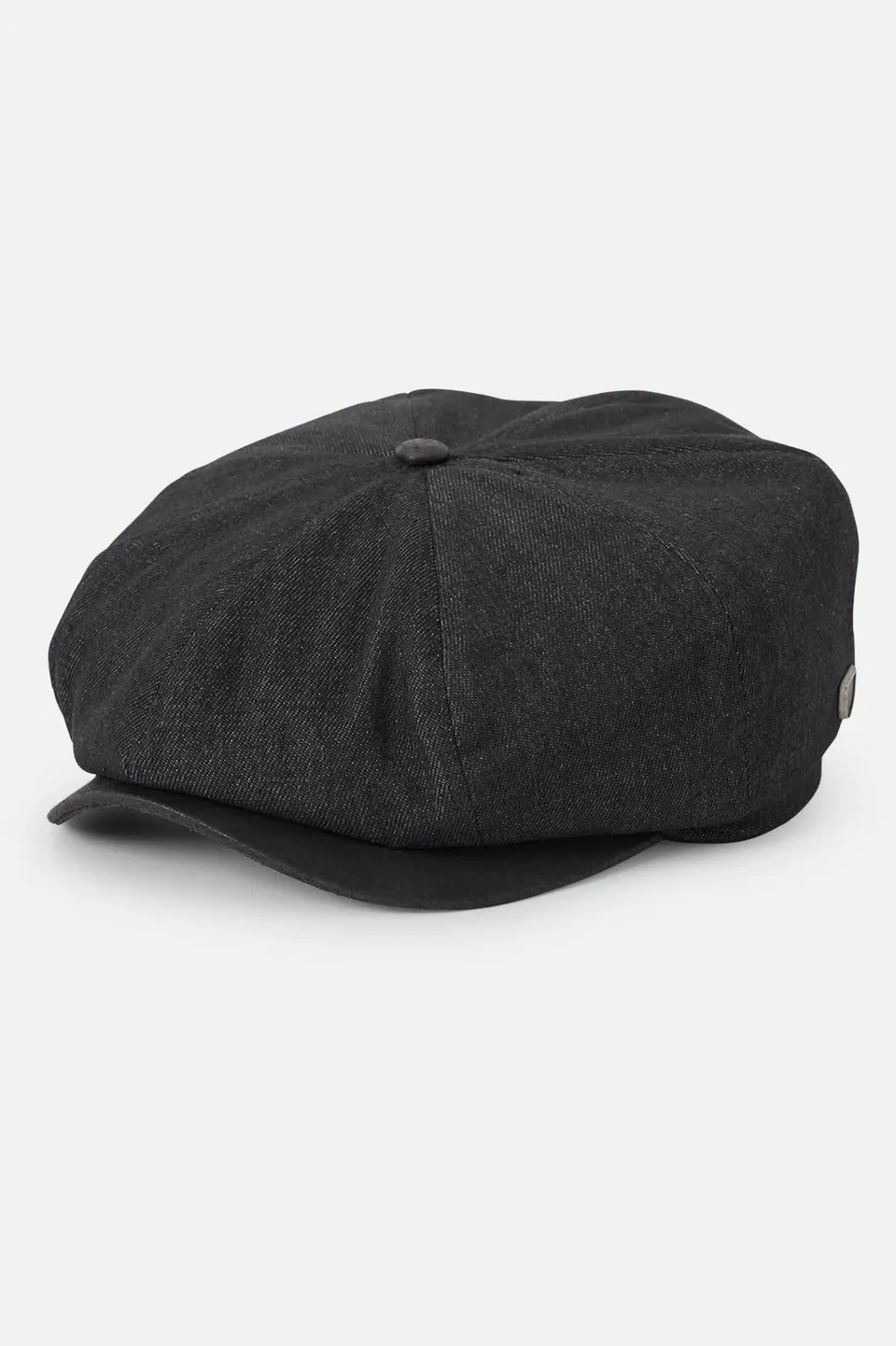 brixton-brood-baggy-flannel-snap-cap-schieberm-tze-schwarz image 1