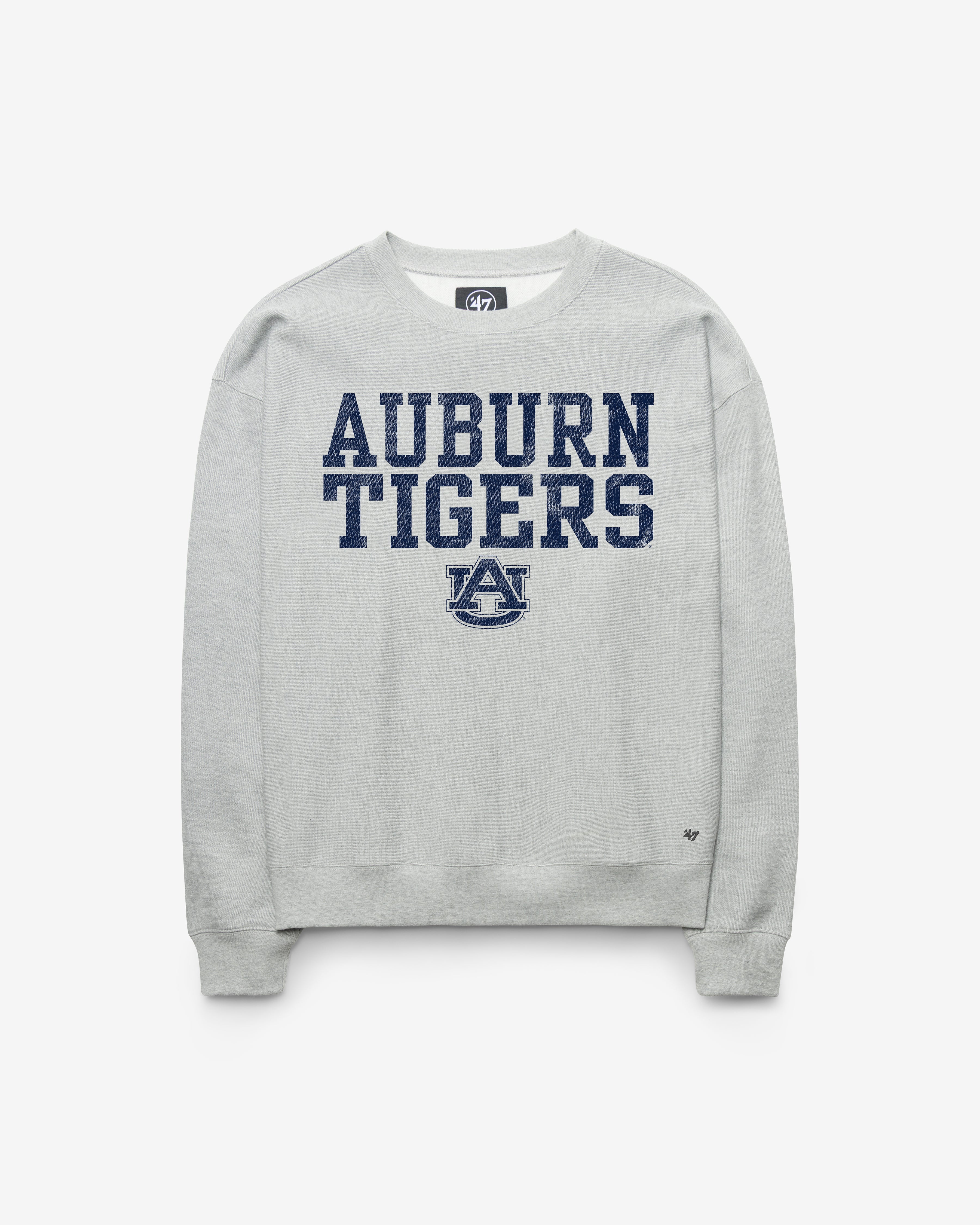 47-foundation-auburn-tigers-campus-stack-sweatshirt-grau-herren image 1