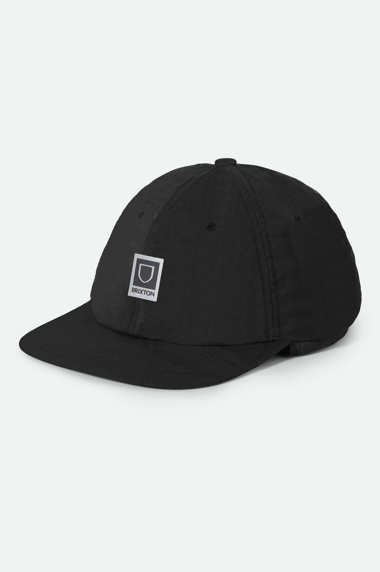 brixton-journey-water-hat-surf-cap-schwarz-nylon-stretch image 1