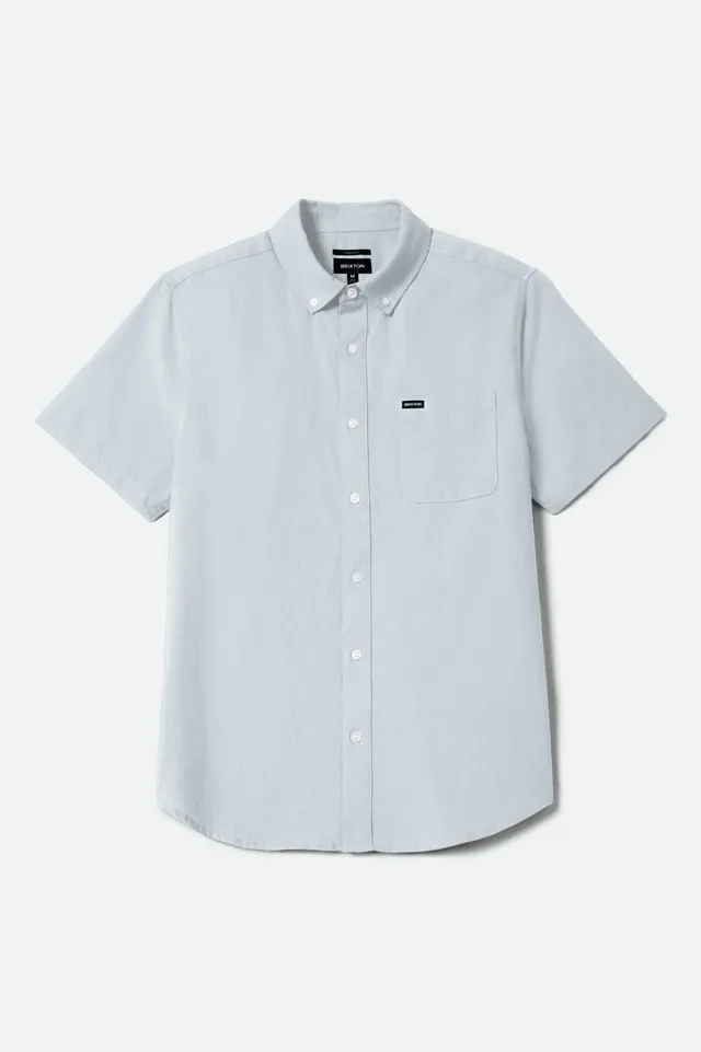 brixton-sanford-oxford-hemd-dusty-blue-button-down image 1