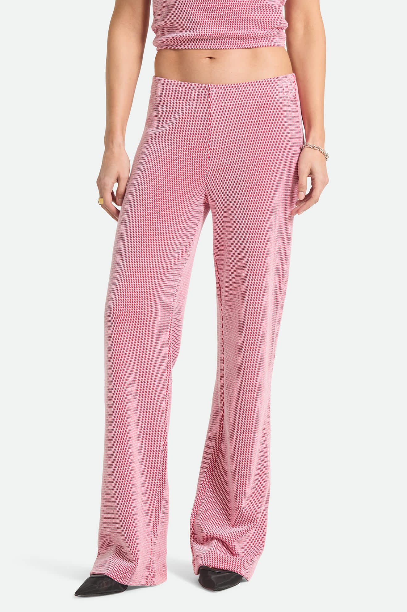 brixton-siesta-knit-pant-hose-adrenaline-rush-white-weave-baumwolle image 1