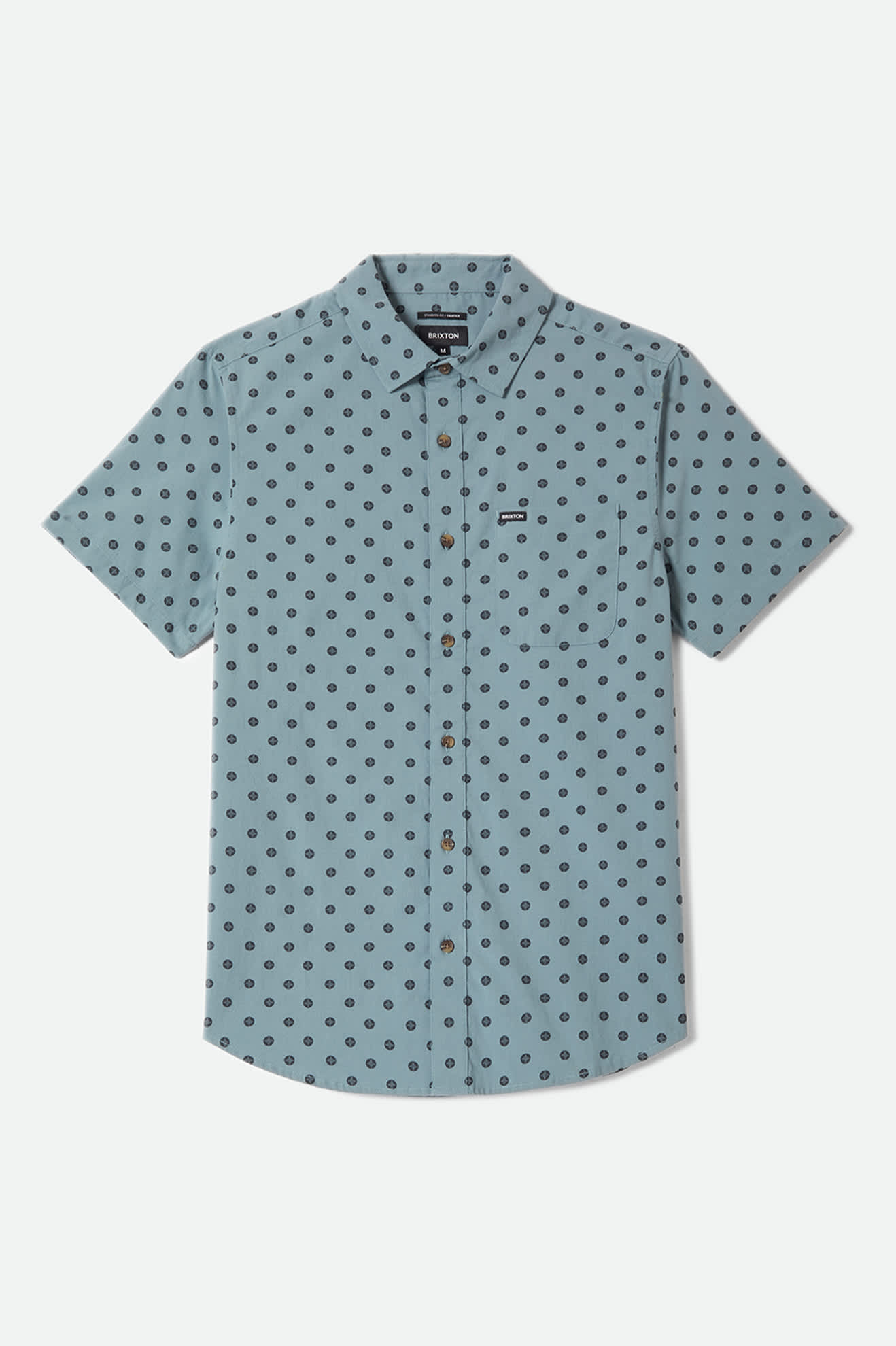 brixton-charter-print-shirt-micro-street-tile-herren image 1