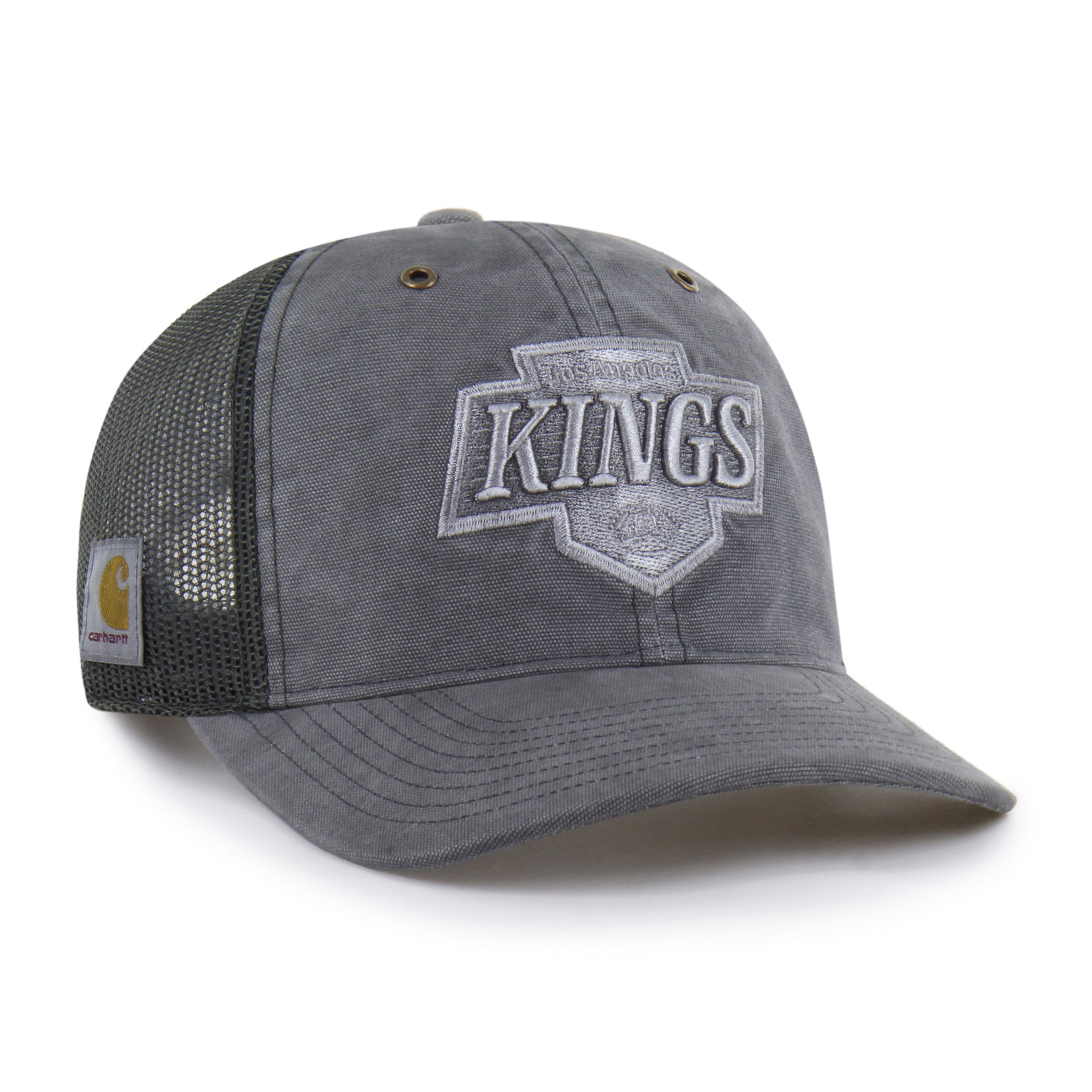 47-trucker-los-angeles-kings-carhartt-cap-schwarz-snapback image 1
