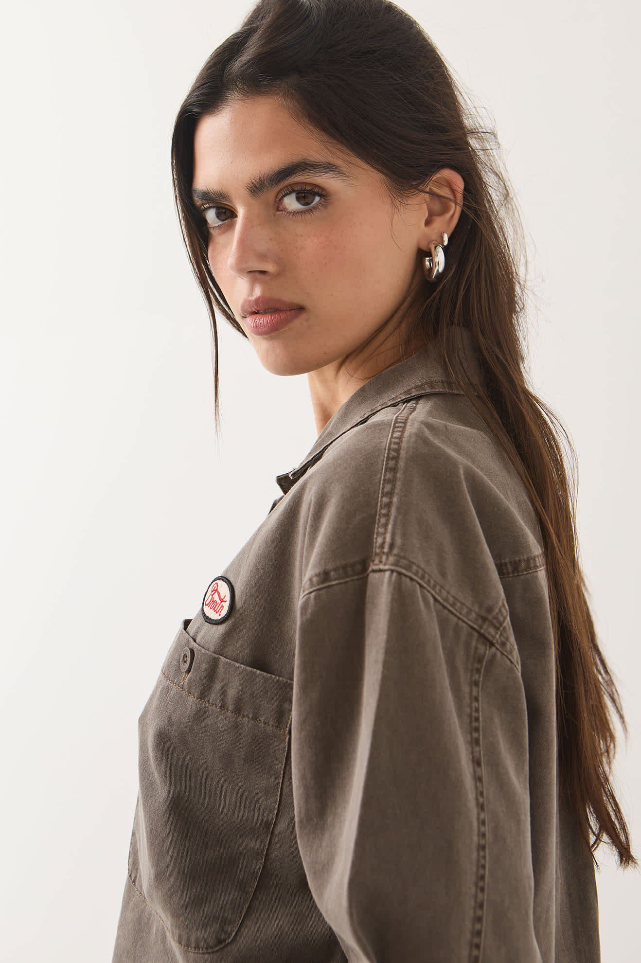 brixton-utopia-overshirt-walnut-brown-baumwolle image 5