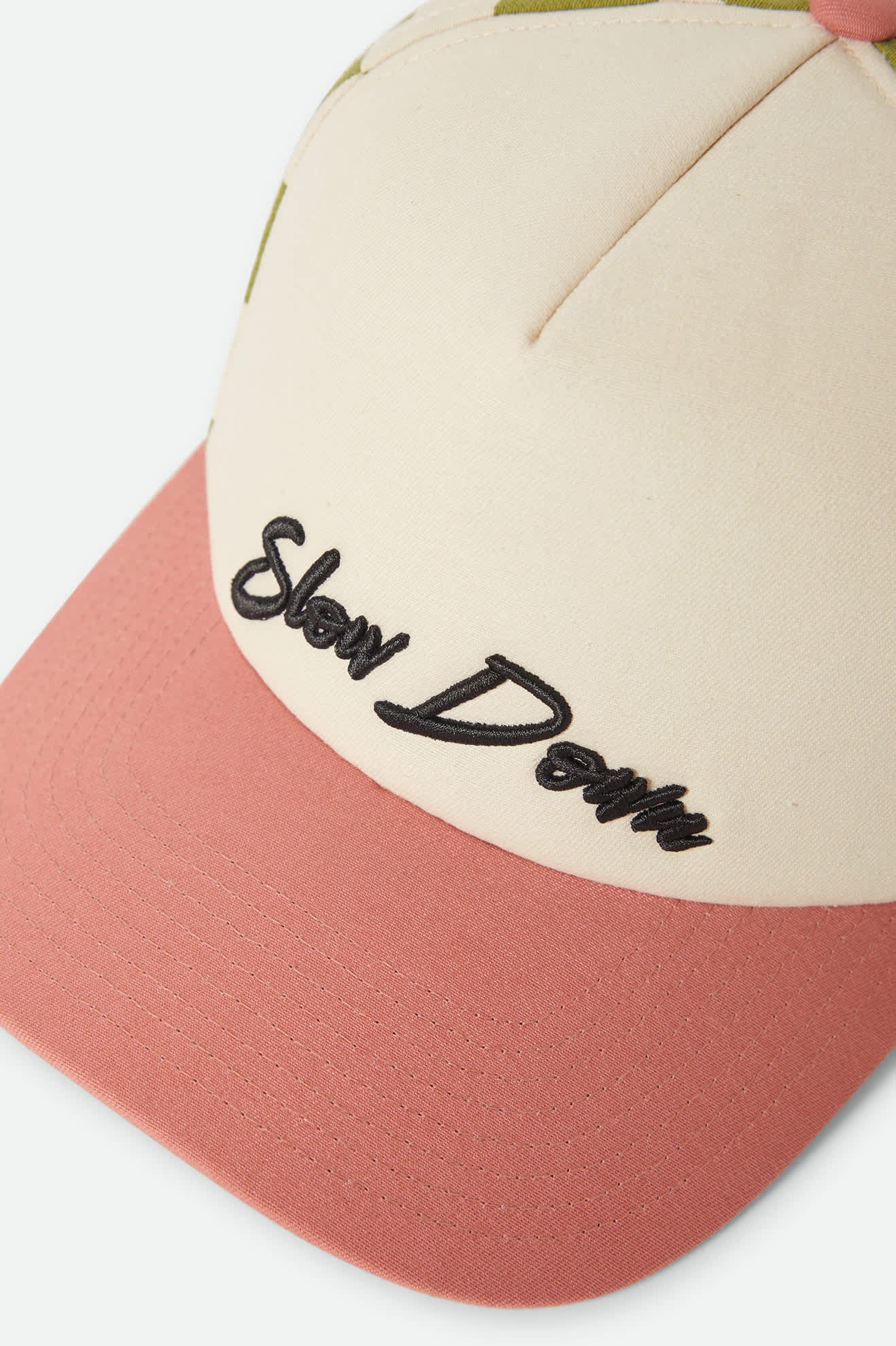 brixton-slow-down-snapback-gingham-baumwolle image 3
