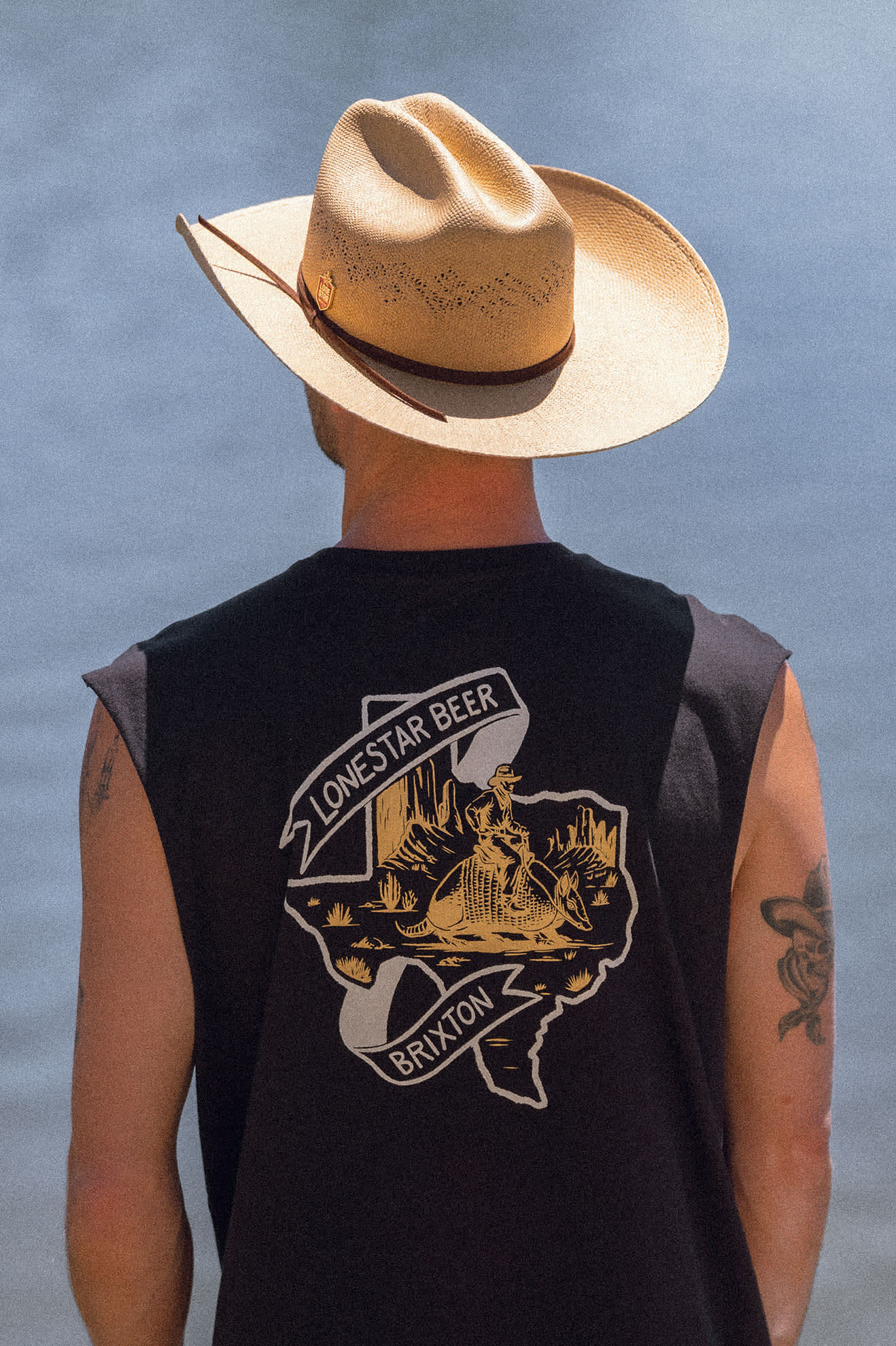 brixton-lone-star-cowboyhut-texas-gold-stroh-10-2-cm-krempe image 7