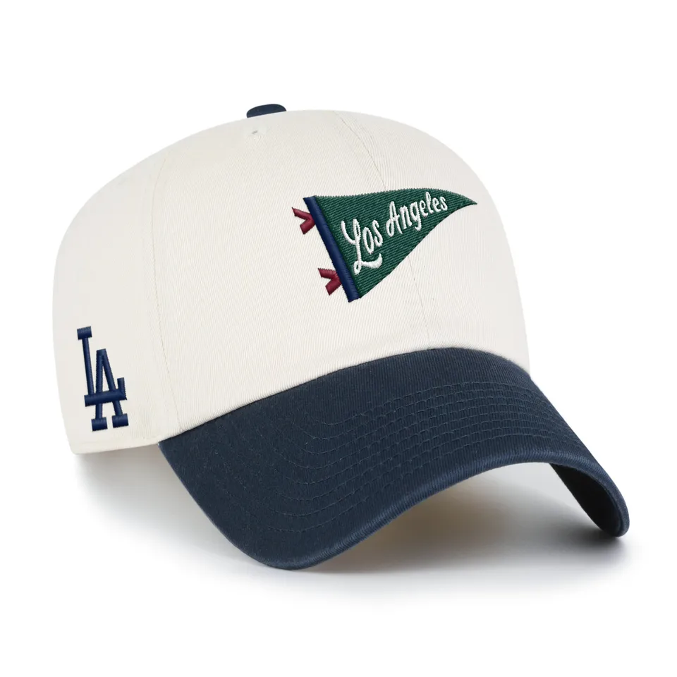 47-brand-clean-up-dodgers-cap-sandstone-verstellbar image 1