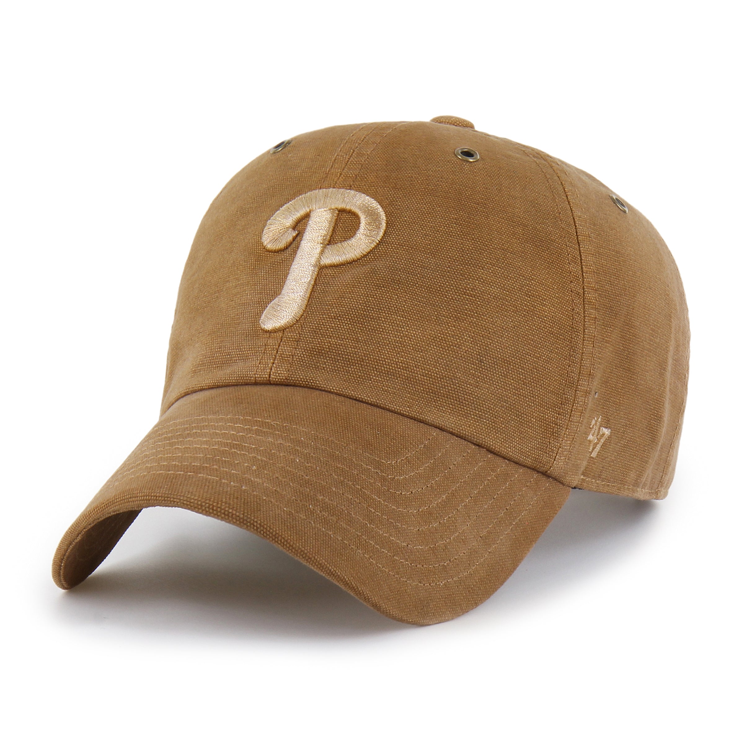 47-clean-up-philadelphia-phillies-cap-braun-osf-carhartt image 4